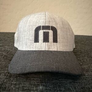 Travis Mathew Gray and Black Accessory Hat